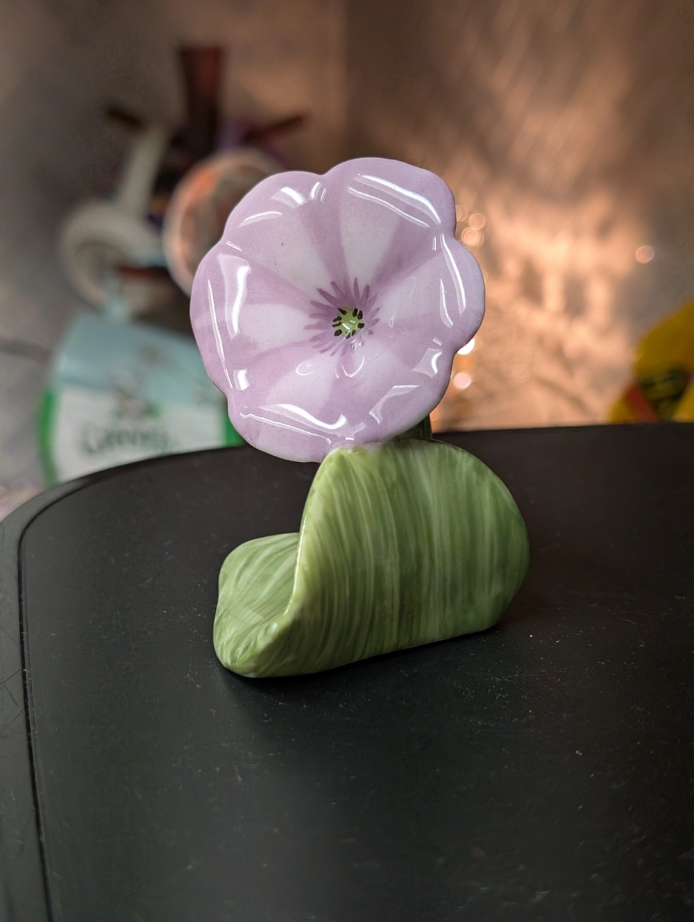 vintage 1986 Pia bone china napkin ring manufactured in the Philippines. 